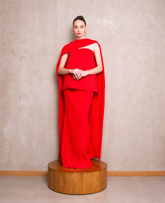 Red Fular Set