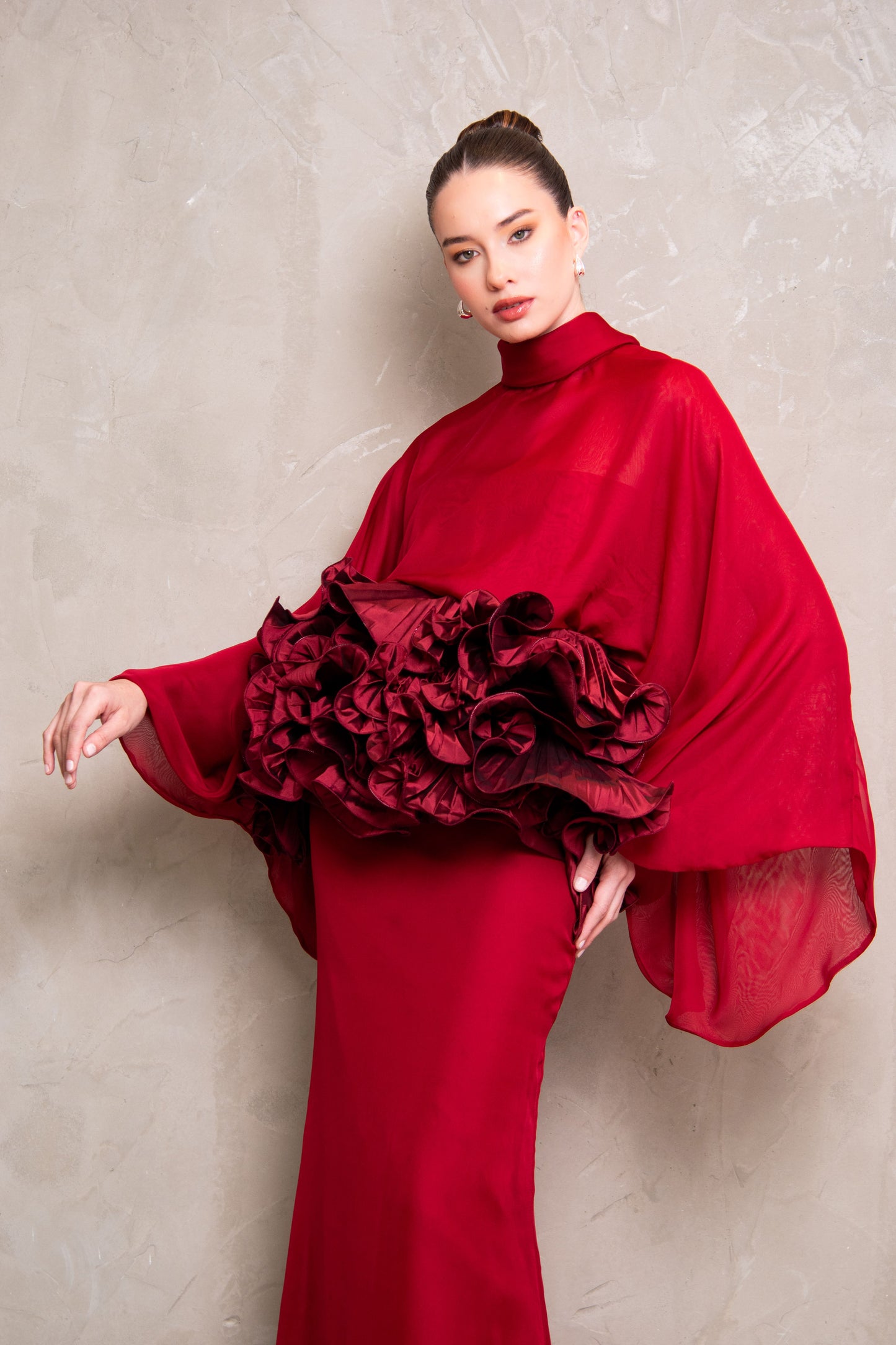 Peplum Two-Piece Set