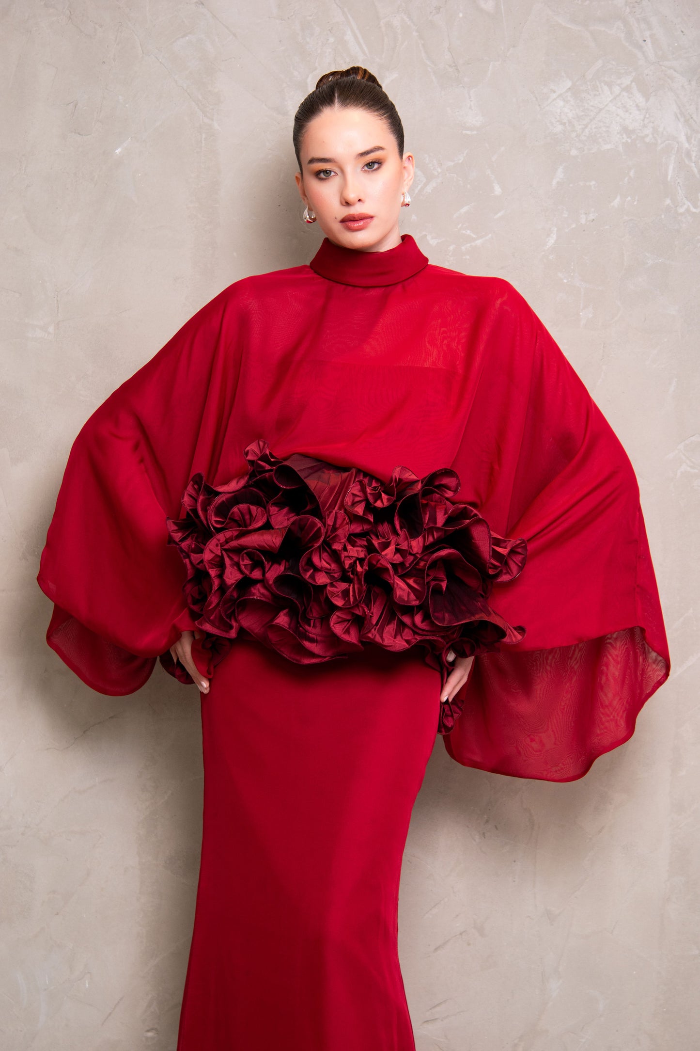 Peplum Two-Piece Set
