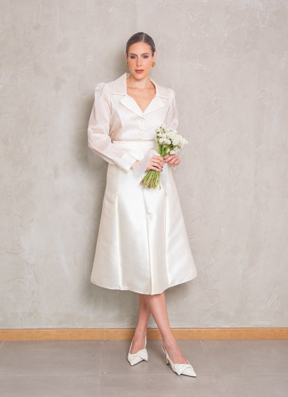 Total White Two Pieces Set