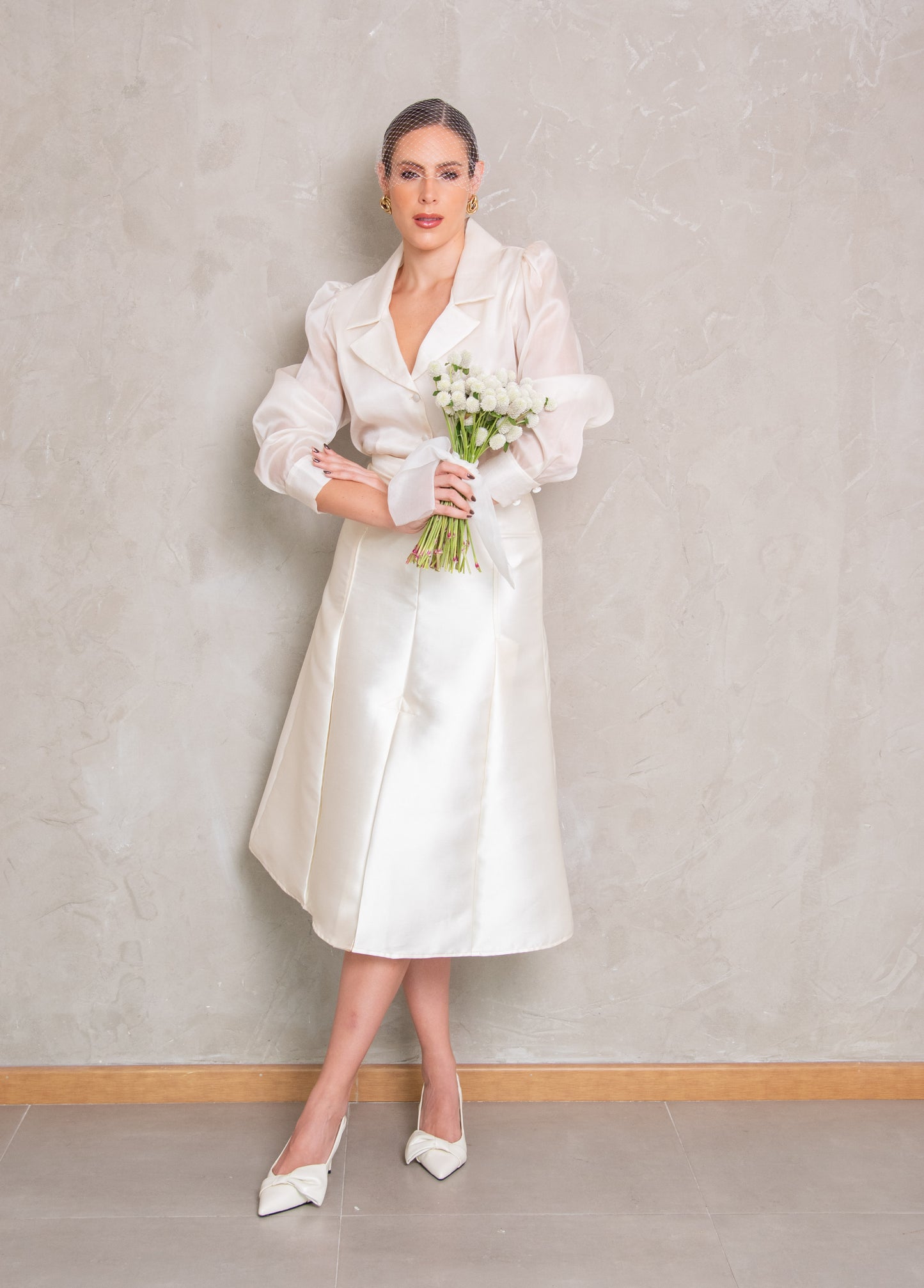 Total White Two Pieces Set