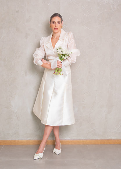 Total White Two Pieces Set