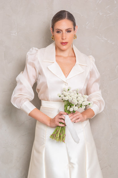 Total White Two Pieces Set